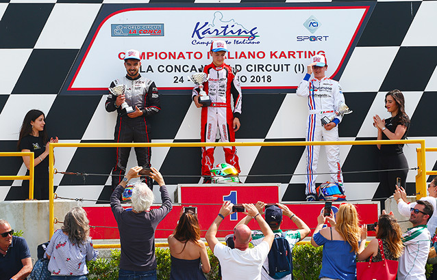 La Conca esalta i protagonisti della seconda prova del Campionato Italiano ACI Karting