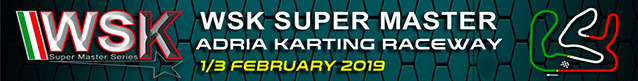 Al via la WSK Super Master Series