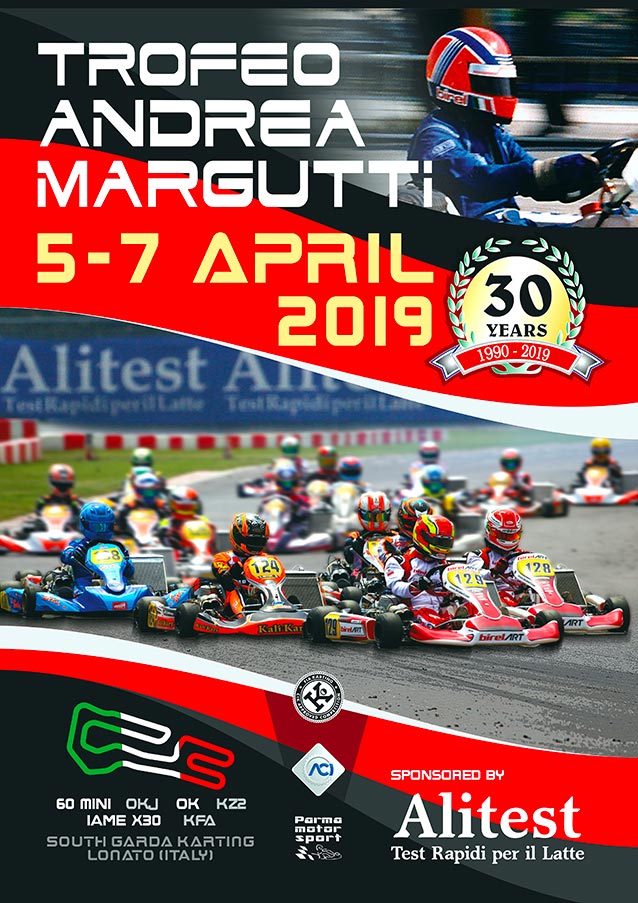 Subscriptions to the 30th Andrea Margutti Trophy accepted from March 1st