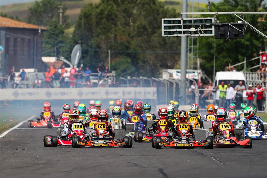 Championnat italien ACI Karting 2020 : validité, calendrier, pistes et catégories