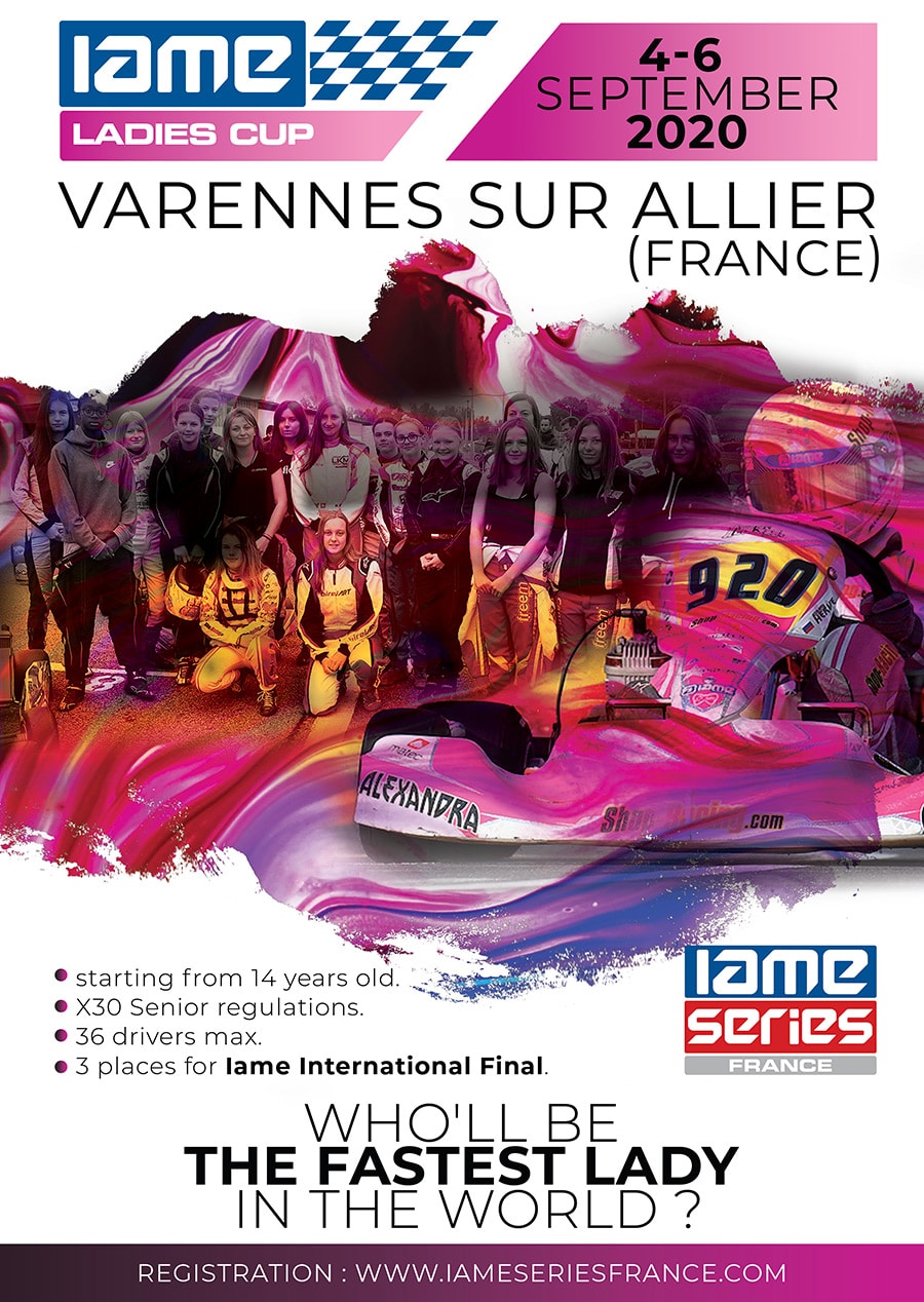 IAME Ladies Cup à Varennes en septembre