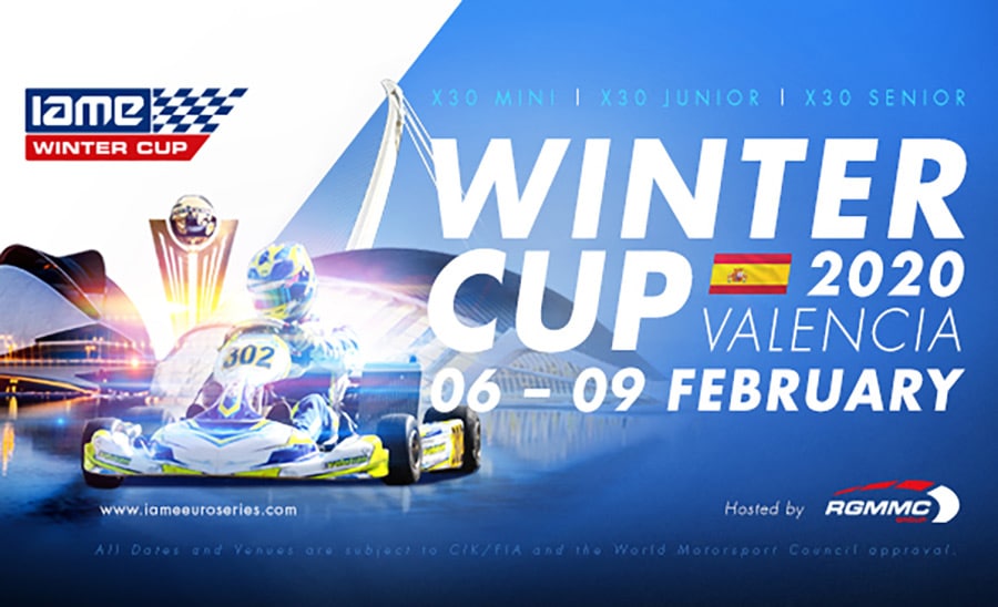 IAME Winter Cup: plateau de choix annoncé à Valencia