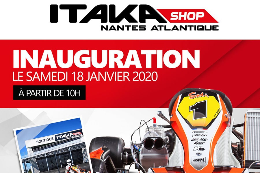 Inauguration de la boutique ITAKA Shop à Nantes samedi