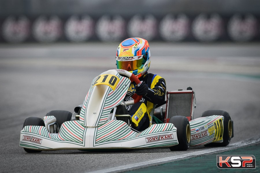 Adria : Bedrin poleman OK de la WSK Super Master Series à Adria