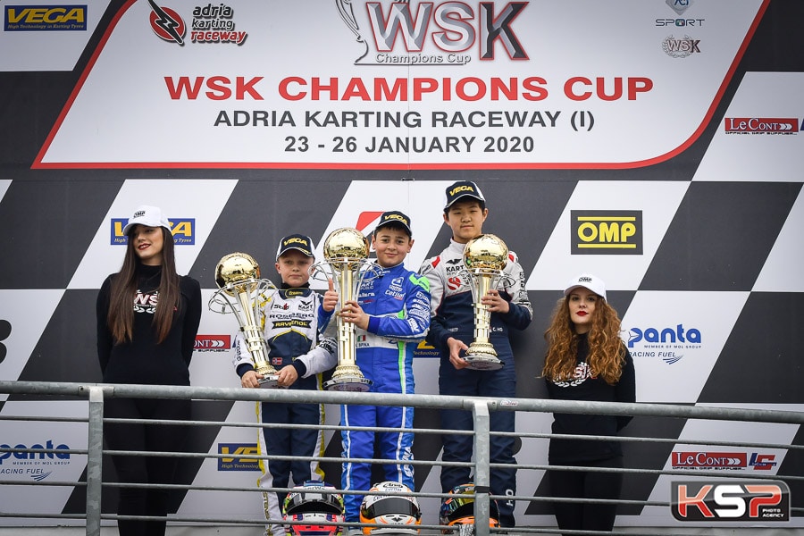 WSK Champions Cup: Spina vainqueur de la finale OK-Junior