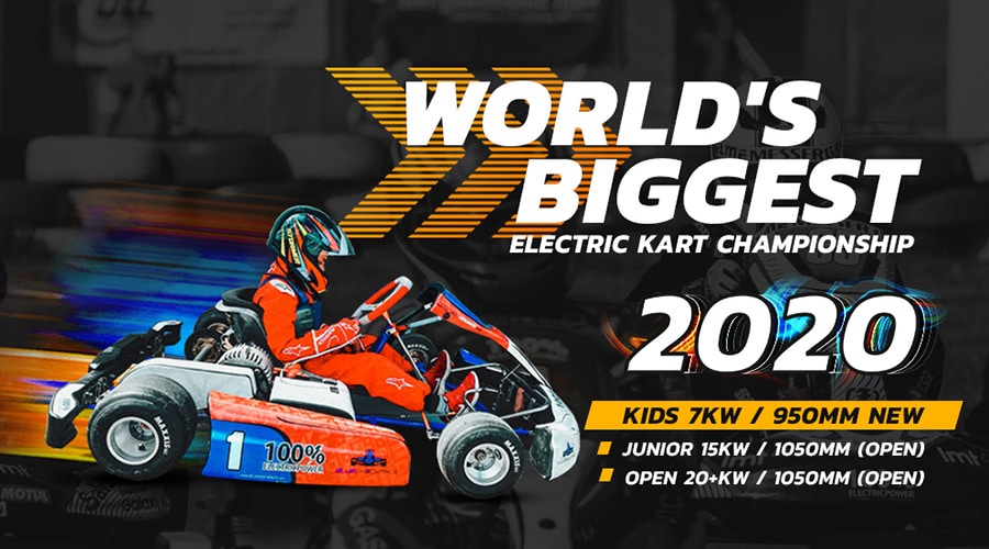 In Latvia, the electric kart championship will be powered by solar energy