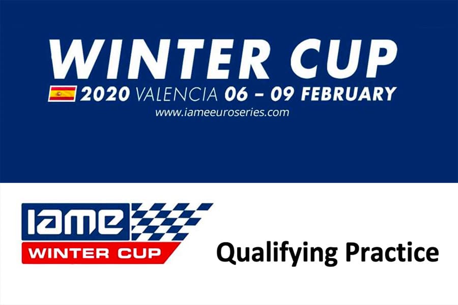 Les chronos sont joués à Valencia pour la IAME Winter Cup