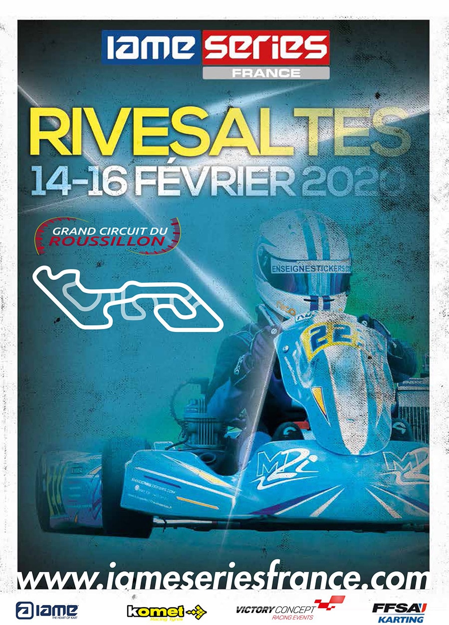 IAME Series France: 2020 commence à Rivesaltes