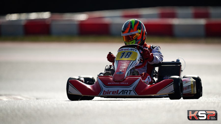 WSK Super Master : Irlando, poleman KZ2 à Lonato