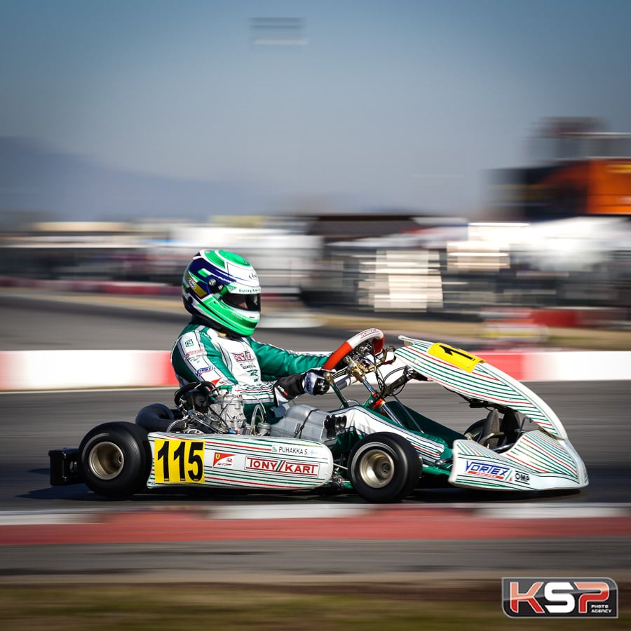 Puhakka makes the difference in KZ2 Qualifying at Lonato