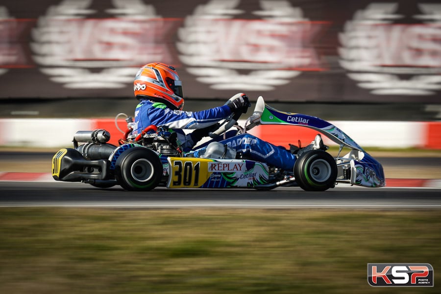 WSK : Badoer survole les manches Junior