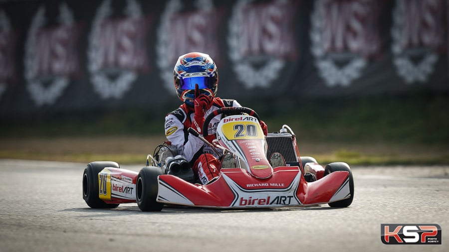 Palomba remporte une incroyable finale KZ2