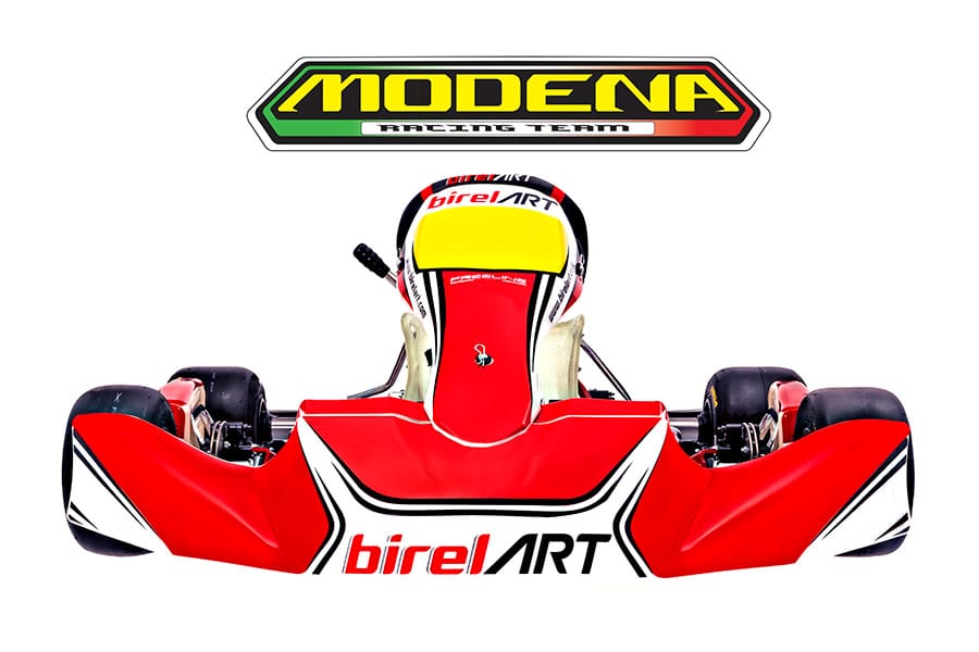 Team Modena Kart goes under the Birel ART colours