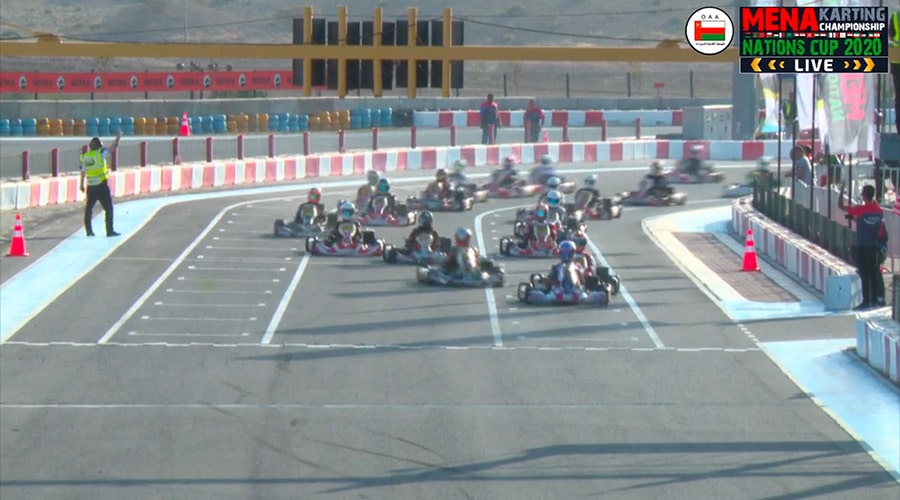 Live Streaming Mena Karting Championship Nation Cup 2020