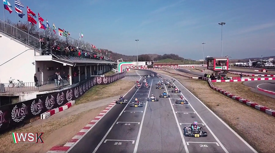 Video Highlights qualifying heats in WSK Super Master in Lonato