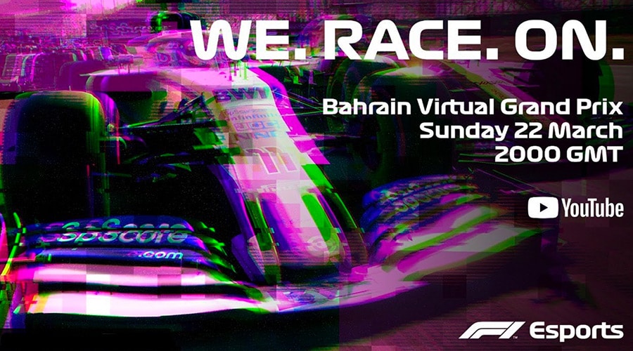 Live streaming du GP virtuel de Bahreïn