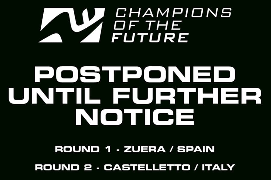 Champions of the Future postponed