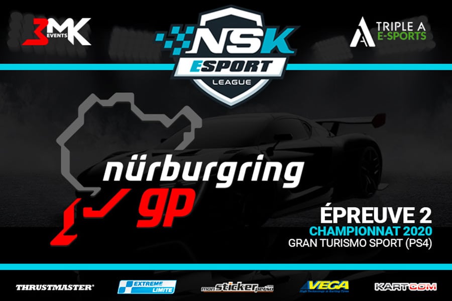 NSK E Sport League  – Nürburgring pour le 2e round  !