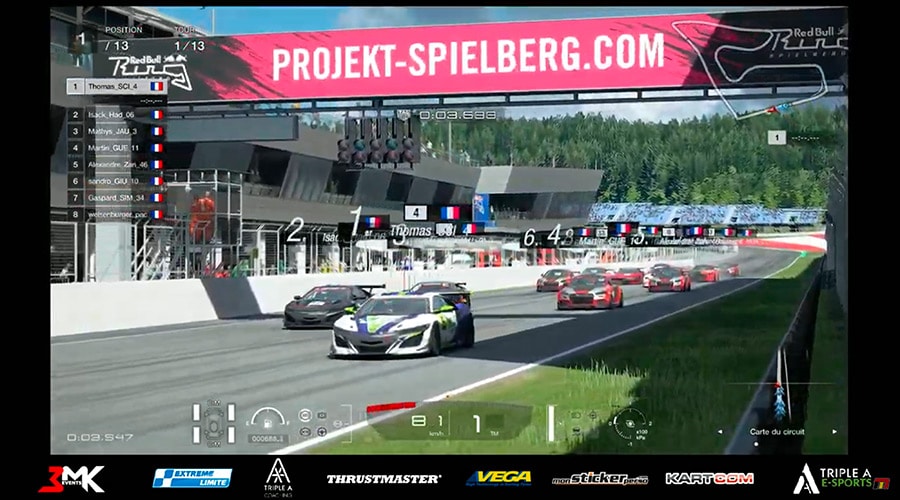 Scibilia remporte la 1re épreuve de la NSK E-Sport League sur le Red Bull Ring