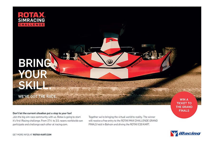 BRP-Rotax launch the Rotax SIM RACING Challenge