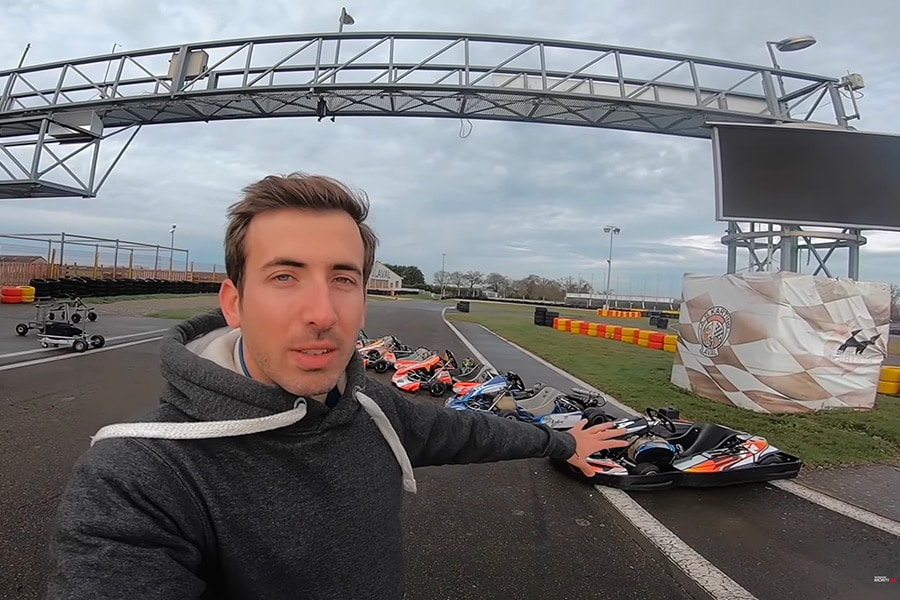 Vidéo grand public: du karting loisir à la KZ2 avec Romain Monti à Laval