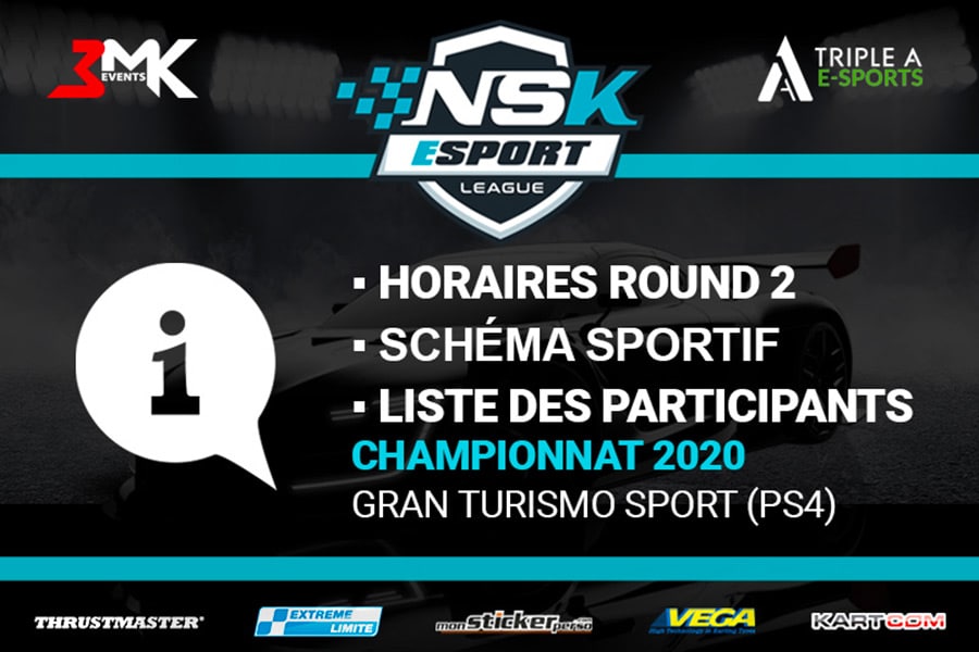 NSK E-Sport League: report de 24 heures du round 2