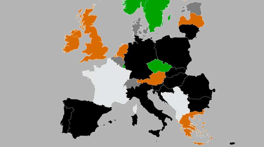 Où les Français peuvent-ils actuellement voyager en Europe ?