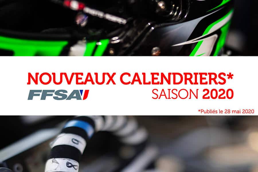 FFSA – Calendriers prévisionnels de reprise des Championnats nationaux