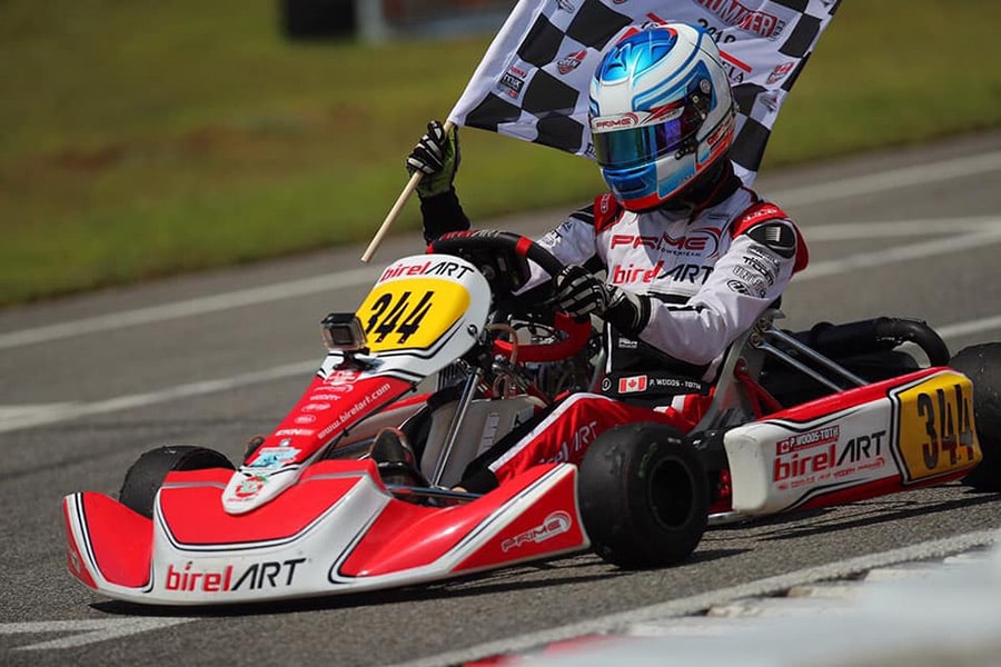 Woods-Toth, champion Rotax Sim Racing