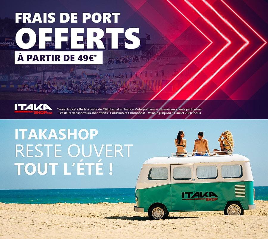 Frais de port offerts sur ITAKAshop.com