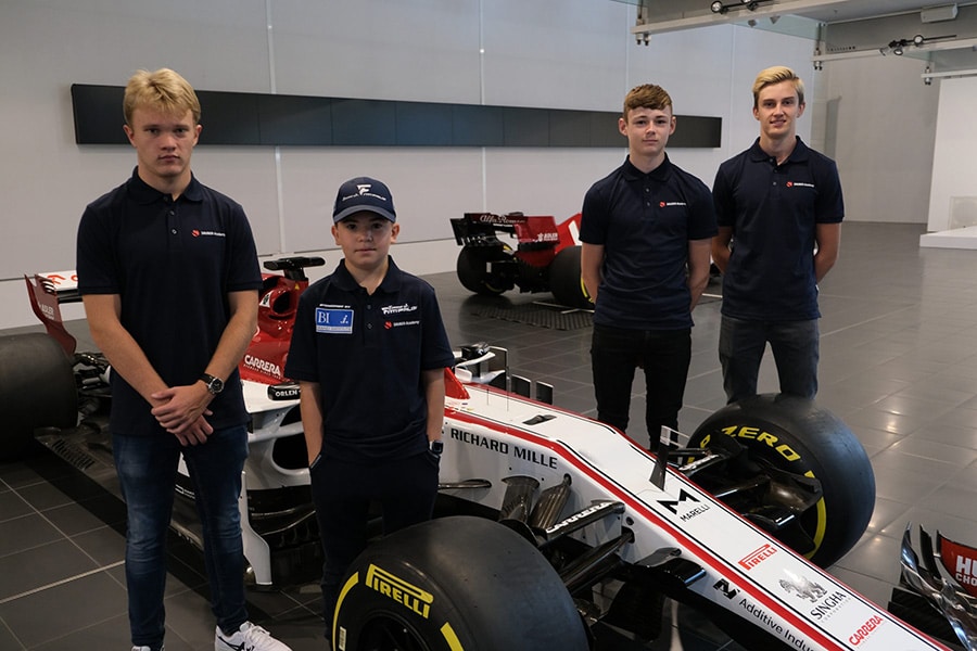 Sauber: après le Karting Team et le Junior Team, l’Academy entre en piste