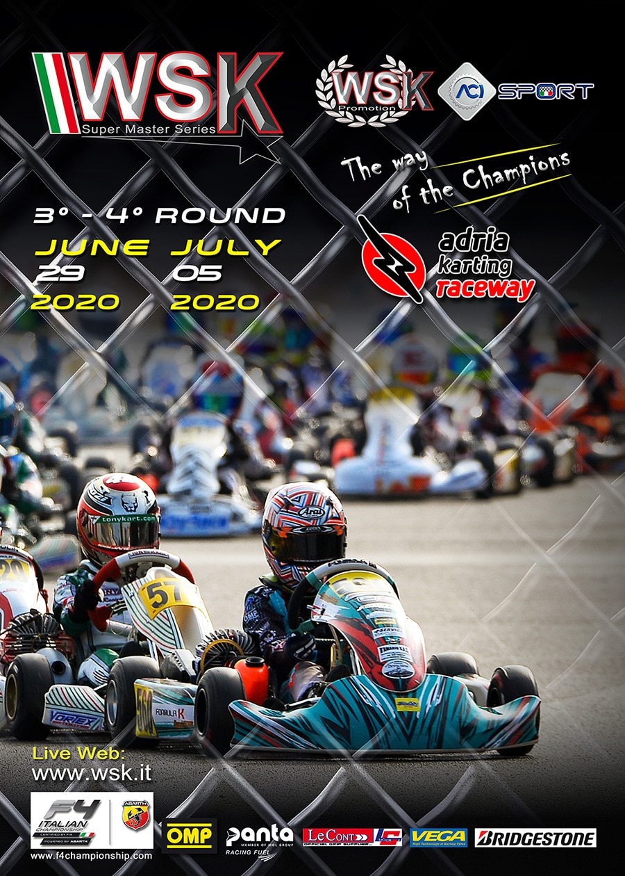 Le karting international reprend avec la WSK Super Master Series à Adria