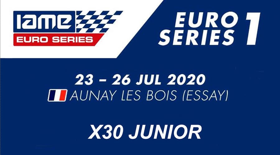 IAME Euro Series Aunay : Nuredini meilleur temps des chronos X30 Junior