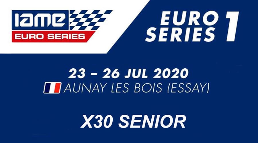 X30 Senior : Bradshaw en pole de la IAME Euro Series à Aunay