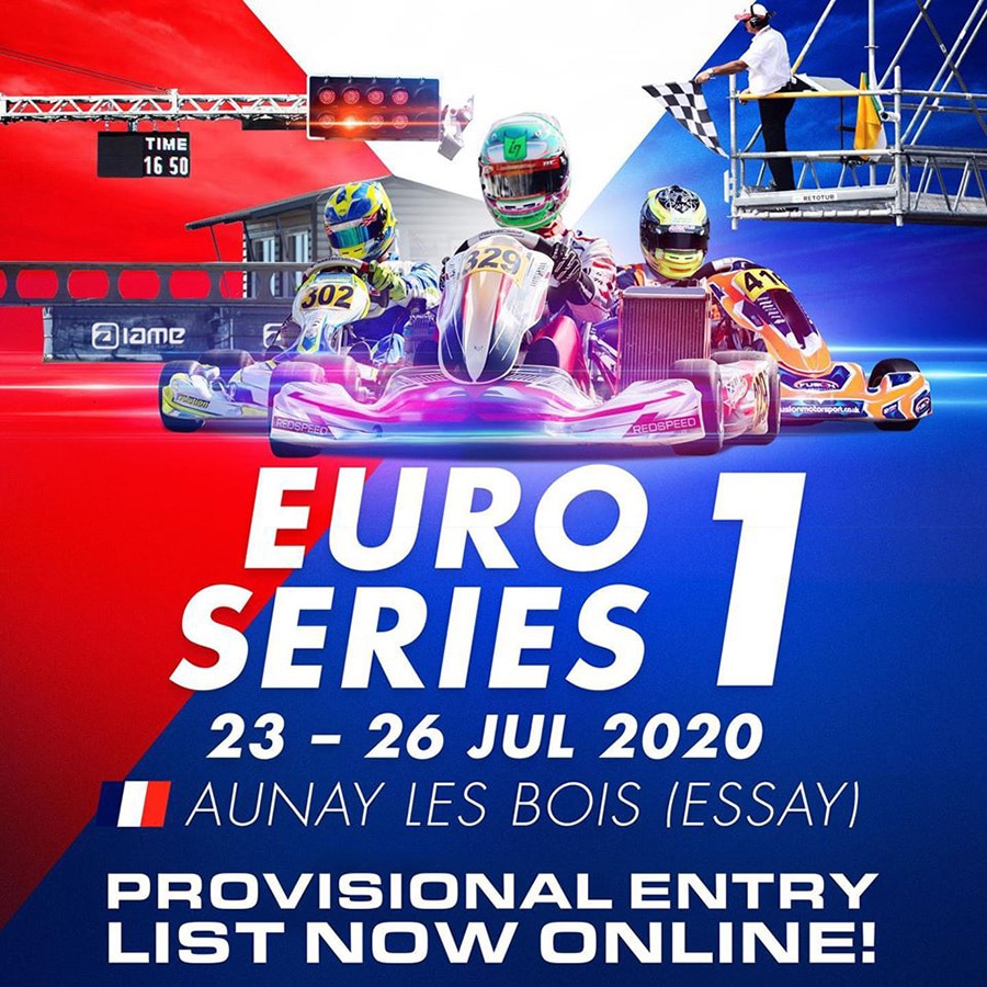 More than 170 registered for the 1st IAME Euro Series in Aunay