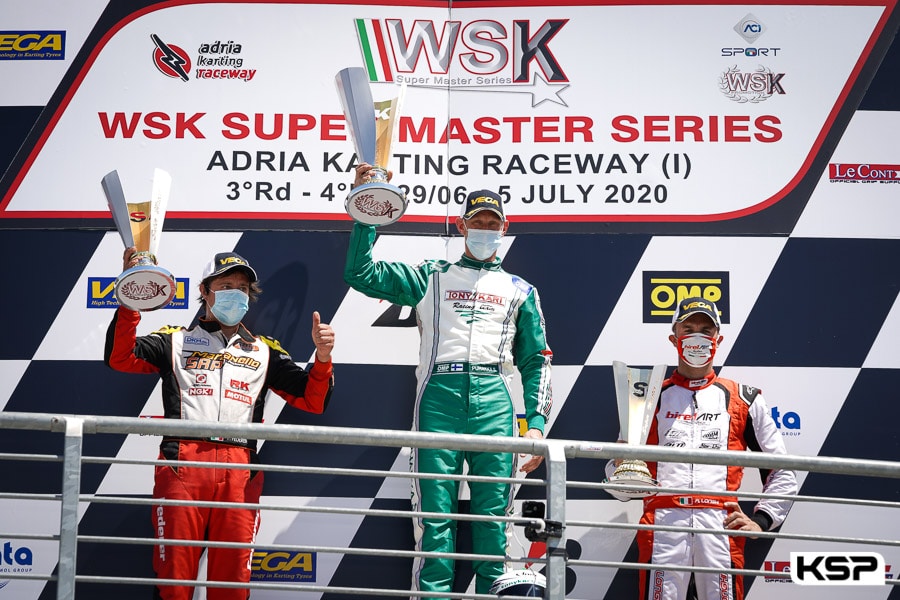 Vitória e campeonato KZ2 para Puhakka na WSK Super Master