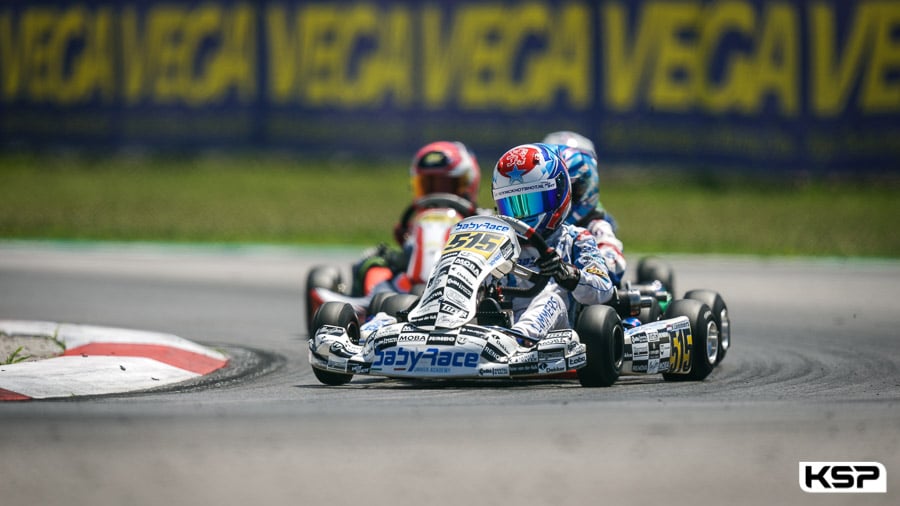 Lammers et Peebles, vainqueurs des préfinales Mini de la WSK Super Master 3 à Adria