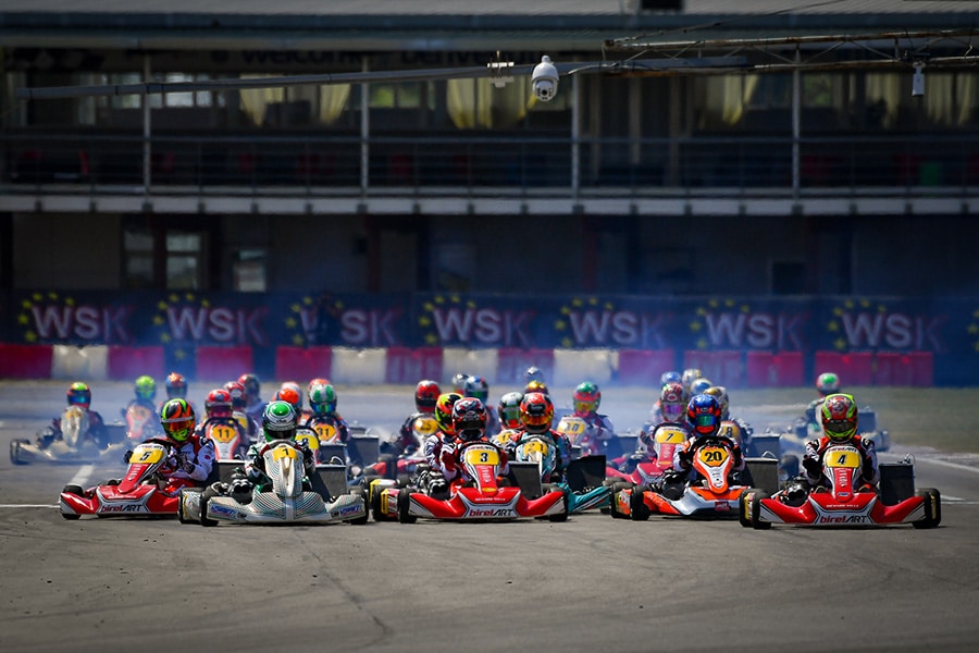 Belles finales à Sarno lors de l’ouverture de la WSK Euro Series