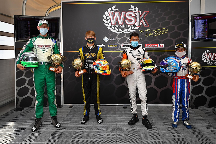 Les champions de la WSK Super Master Series 2020