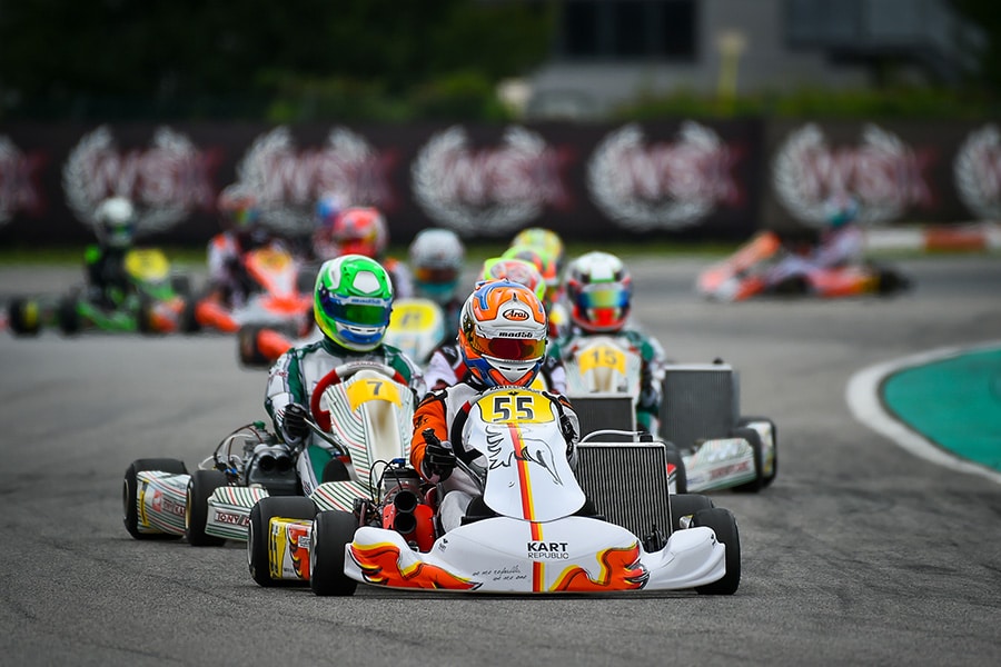 Qualifications de la WSK Super Master Series terminées à Adria