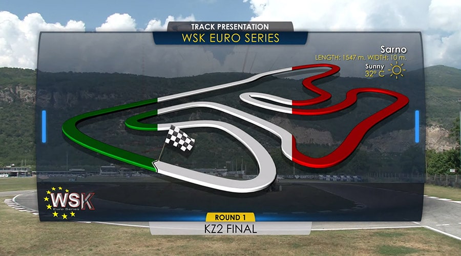 Revoir les vidéos de la WSK Euro Series de Sarno