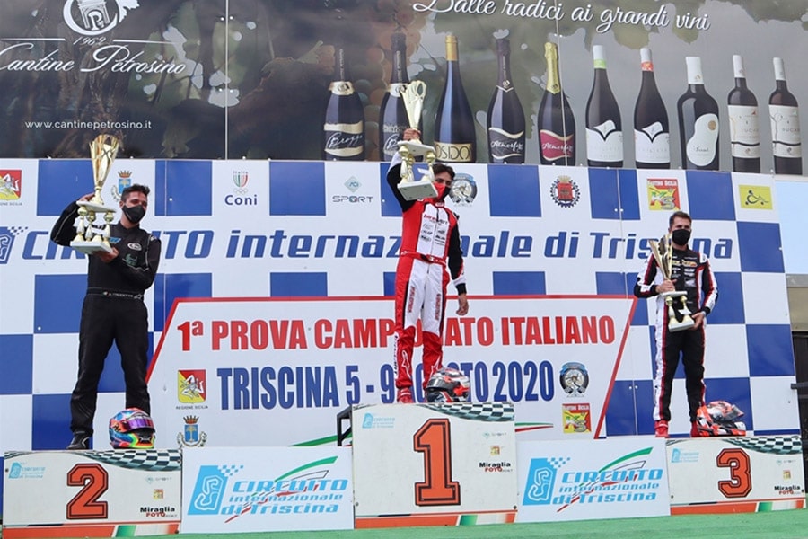 Grand spectacle à Triscina pour l’ouverture du championnat italien ACI Karting