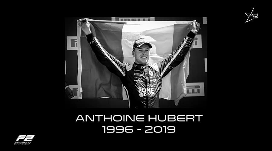 Hommage de la F1 à Anthoine Hubert