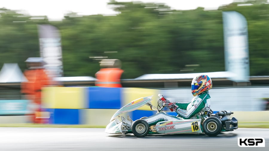 Rotax Senior : Leistra en pole devant Fourquemin à Angerville