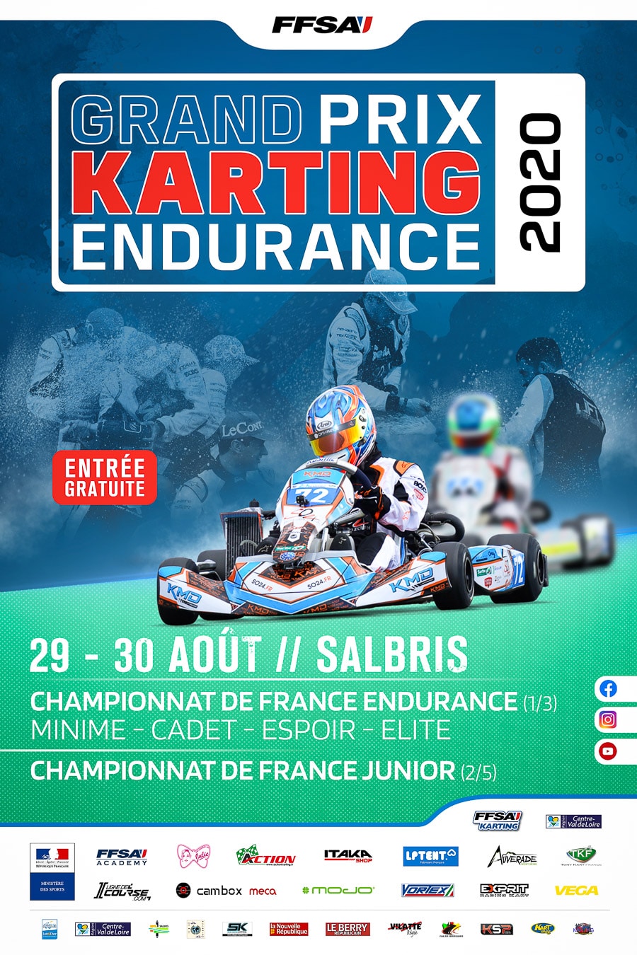 25 équipages annoncés pour le Championnat de France d’Endurance à Salbris