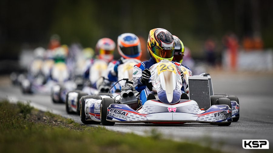 Junior Karting : Peugeot et Giusti au coude à coude après les manches de Salbris