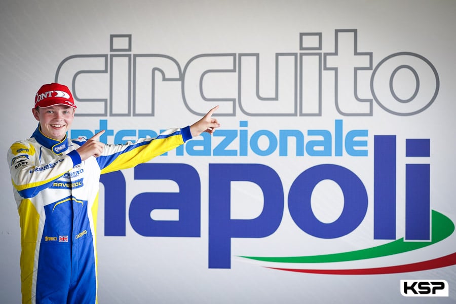 Barnard en pole pour la finale OK de Sarno