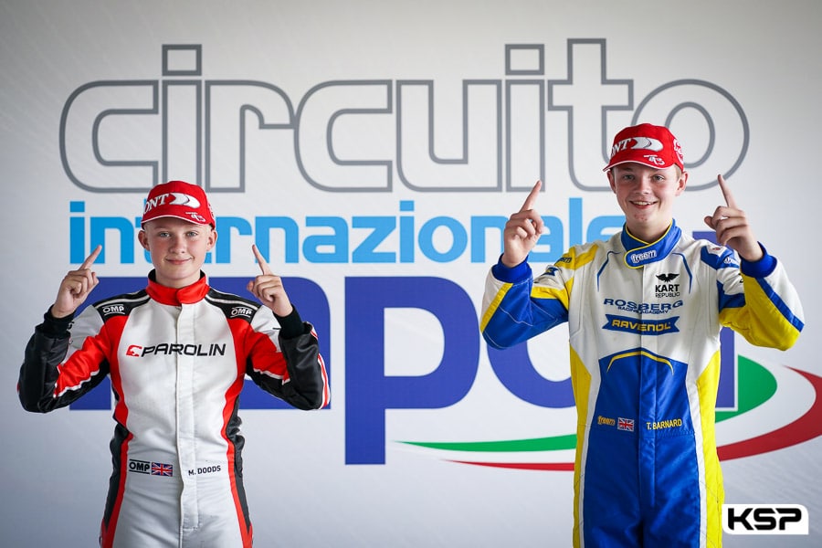 New lap records for LeCont in OK and OK-Junior Qualifying at Sarno