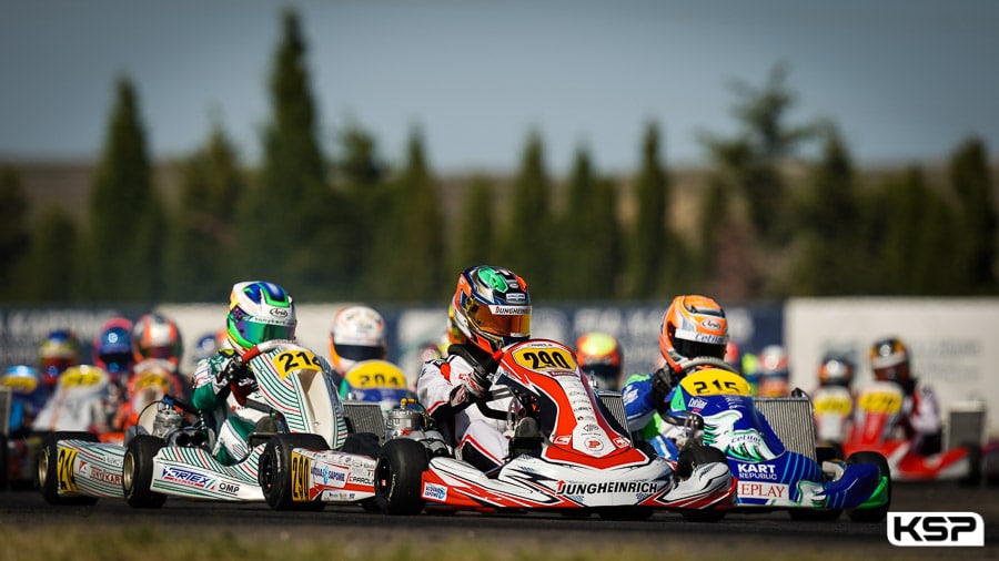 Pole position et top 6 en OK-Junior en Championnat d’Europe avec Rinicella