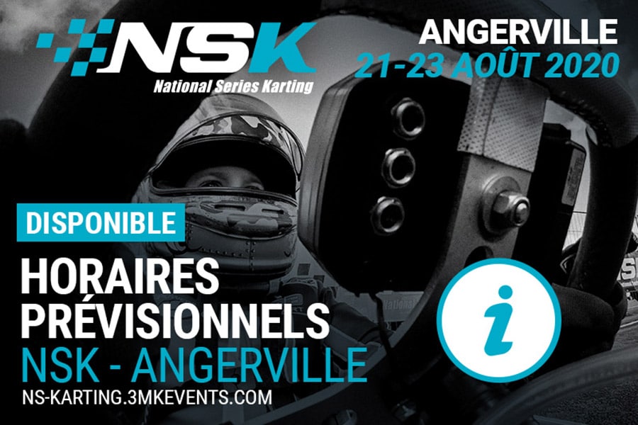 Les horaires de la NSK à Angerville